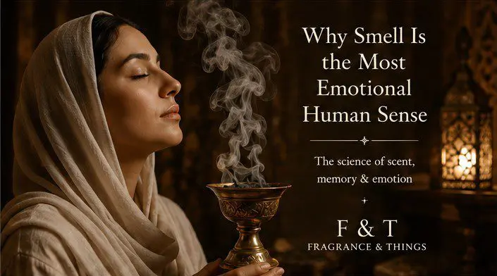 Luxury fragrance ritual and olfactory emotion